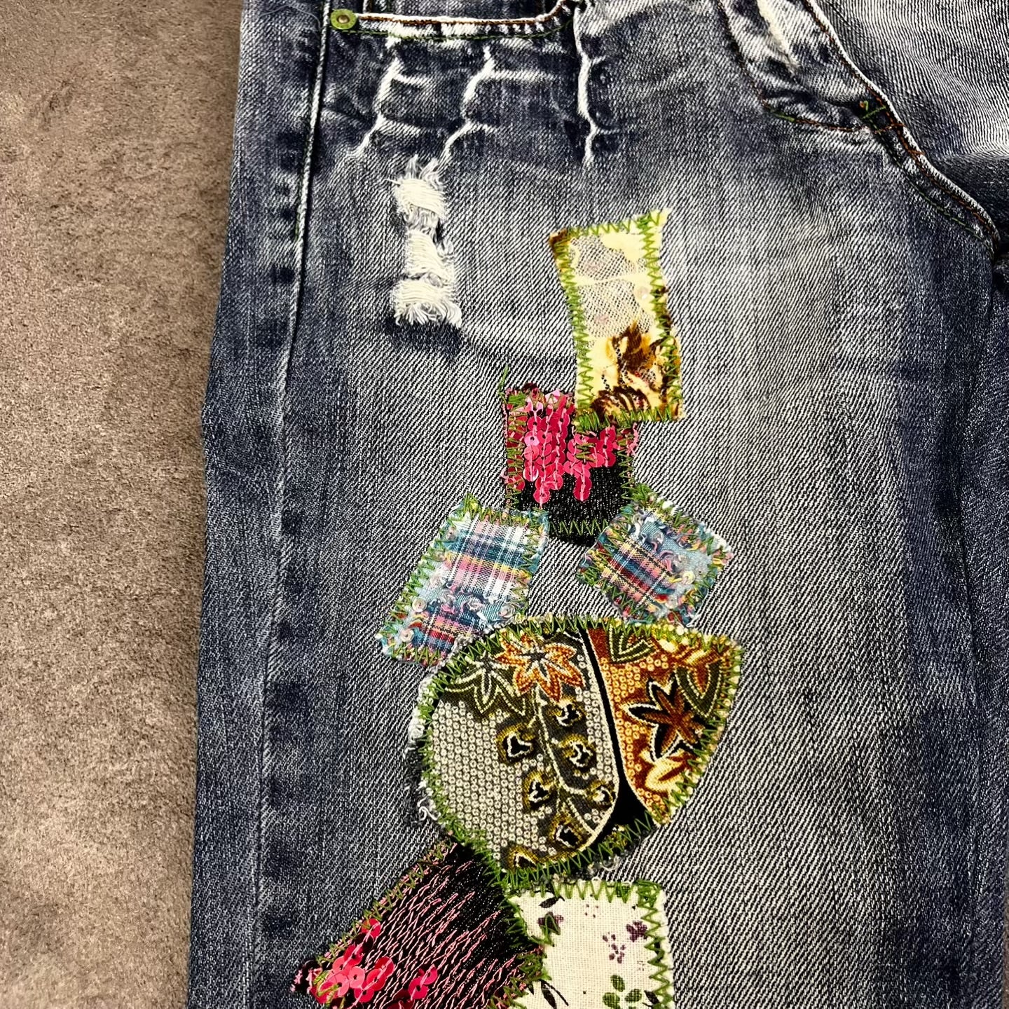 Japan Style Jeans Bootcut XS