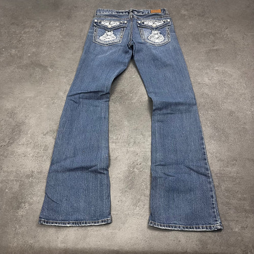 Vintage Y2K Bootcut Jeans Damen XS – Produktfoto 1