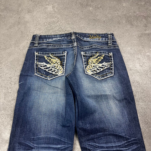 Vintage Y2K Bootcut Jeans Damen S – Produktfoto 2