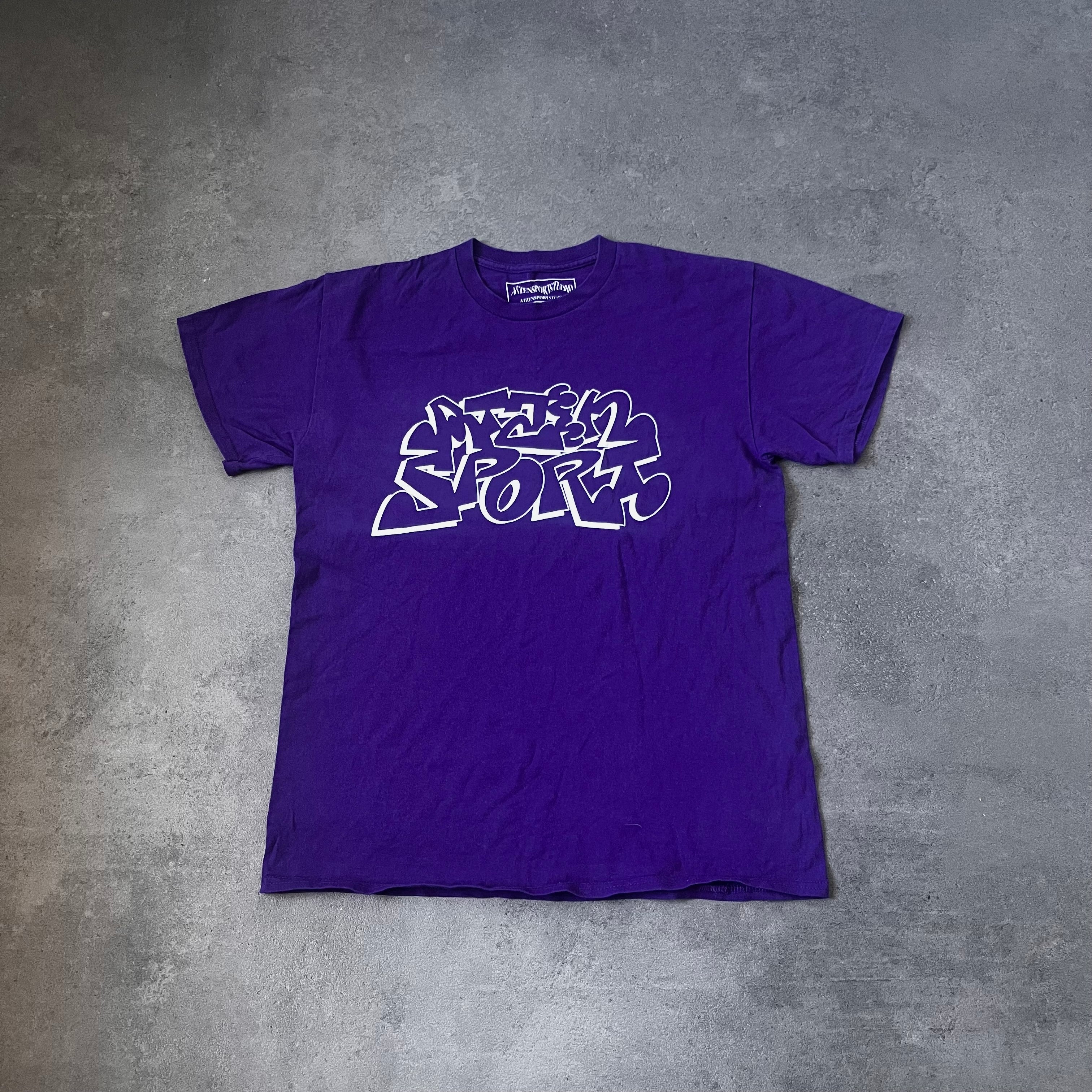 Vintage Atzensport T-Shirt  lila M