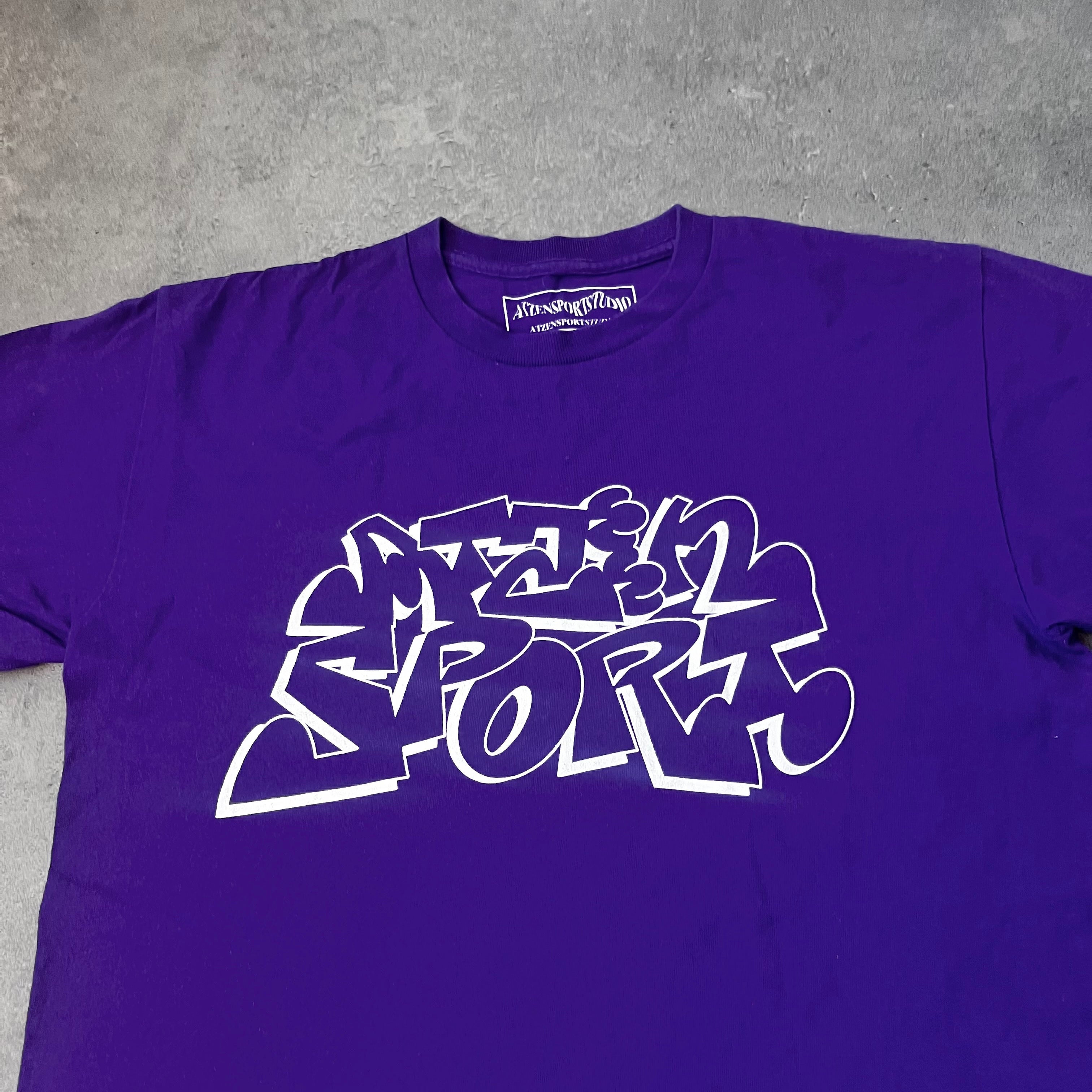 Vintage Atzensport T-Shirt  lila M