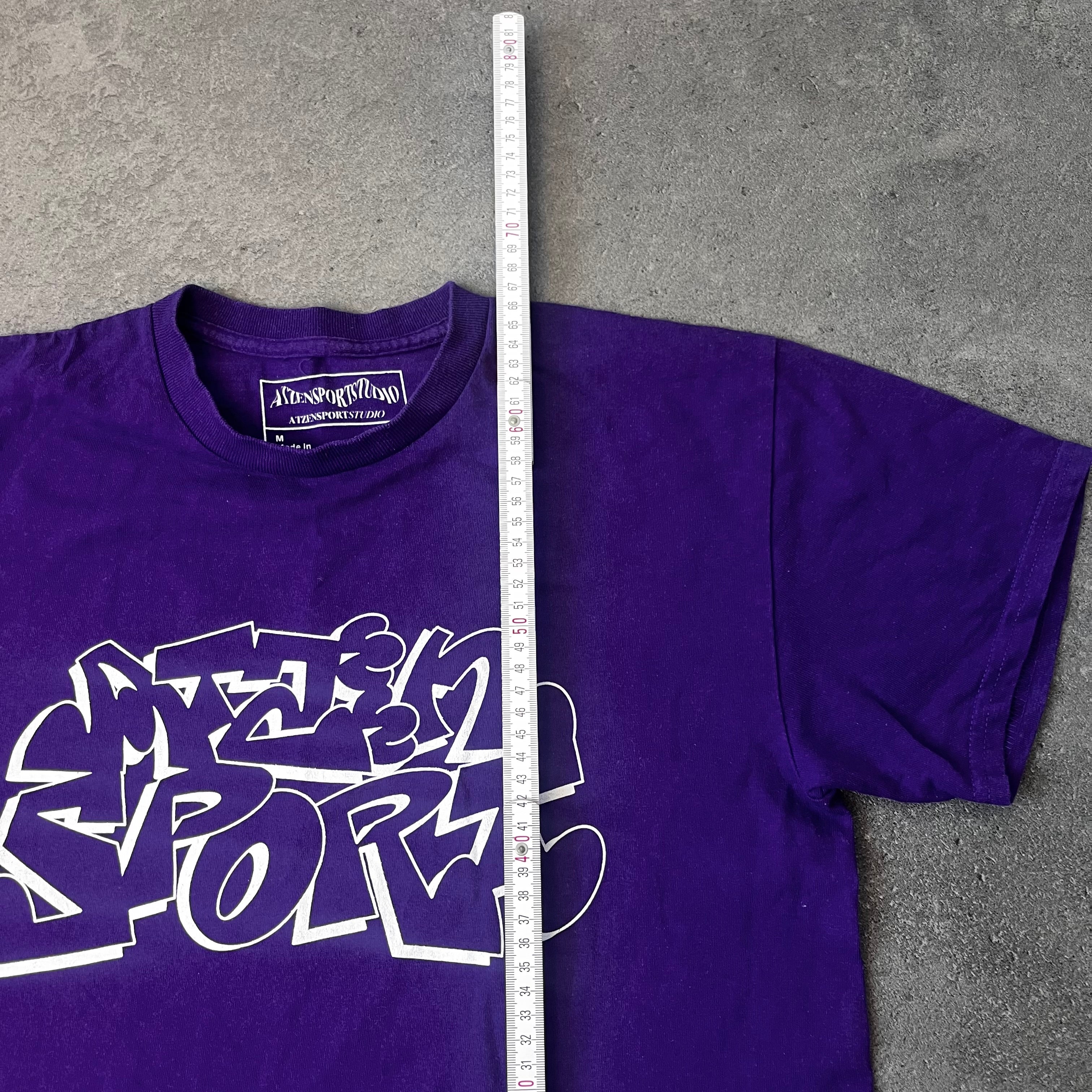 Vintage Atzensport T-Shirt  lila M