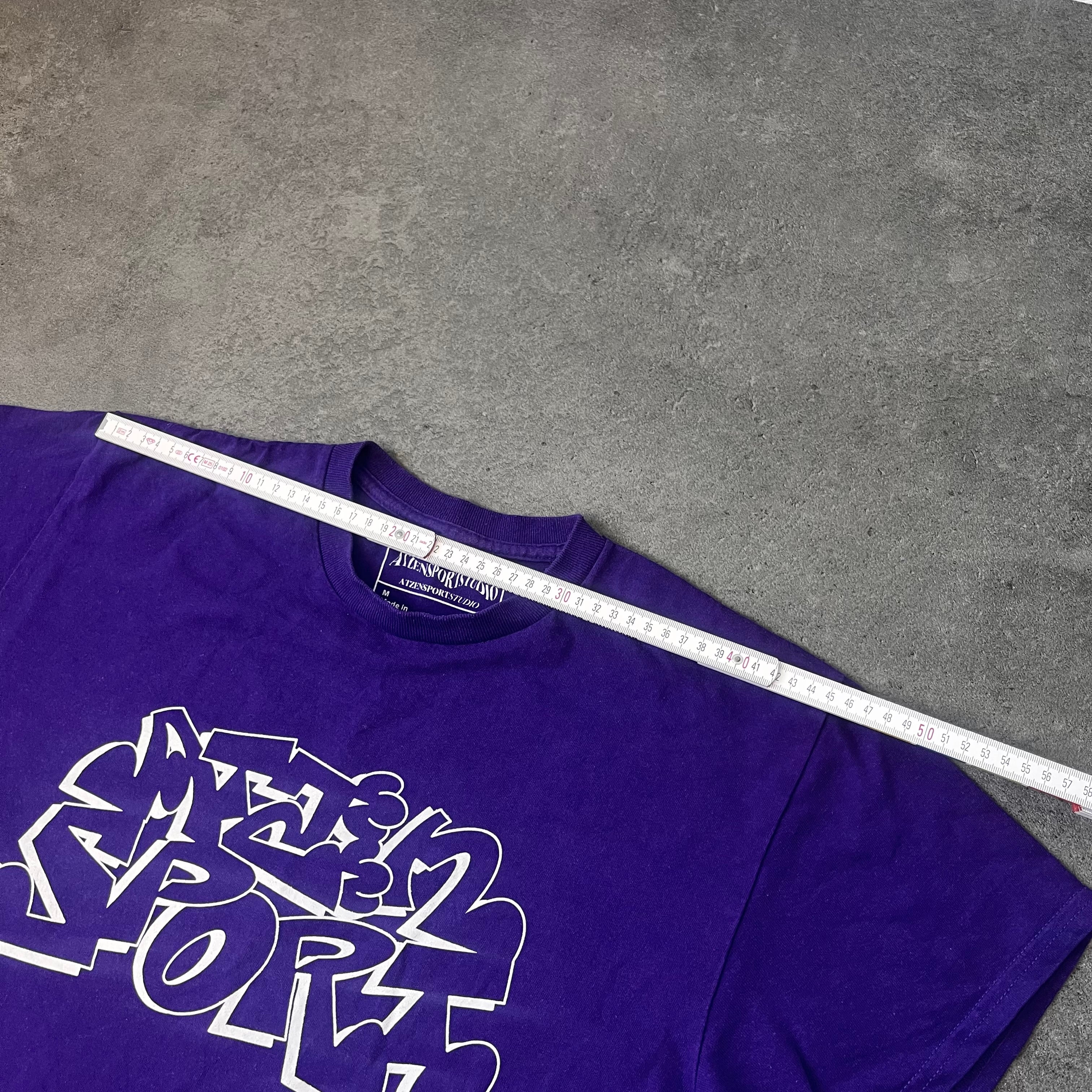 Vintage Atzensport T-Shirt  lila M