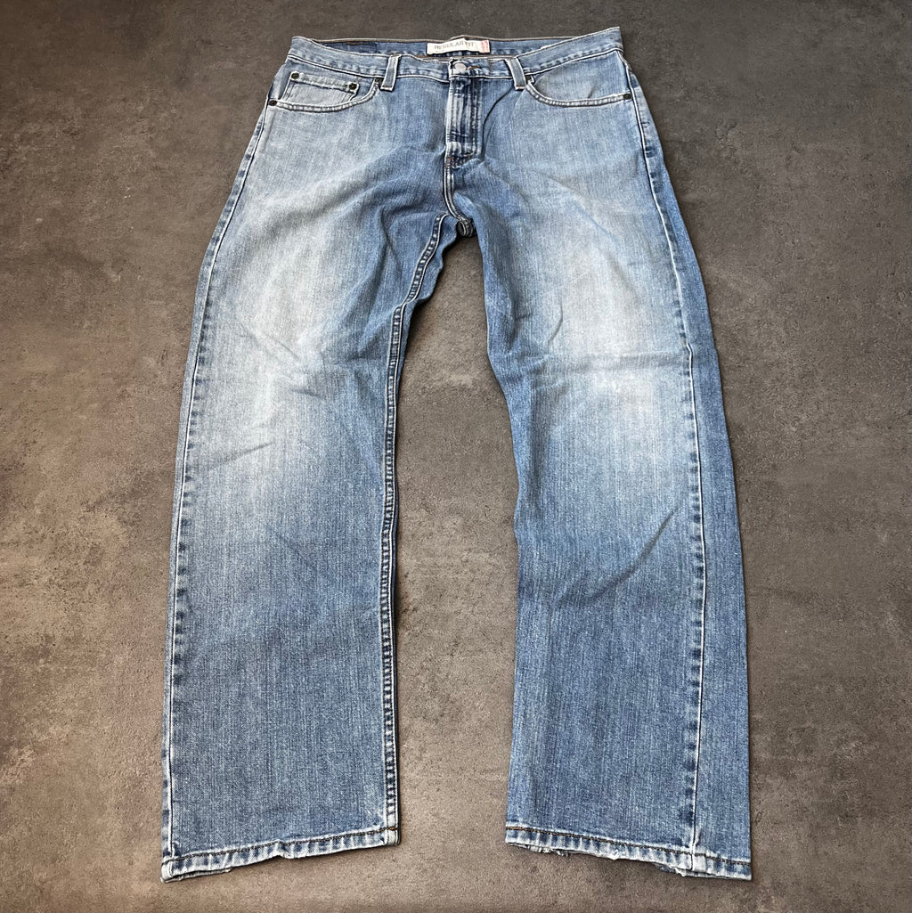 Vintage Levi's 505 Regular Fit Jeans Herren Hellblau – W36 L32