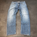 Vintage Levi's 505 Regular Fit Jeans Herren Hellblau – W36 L32