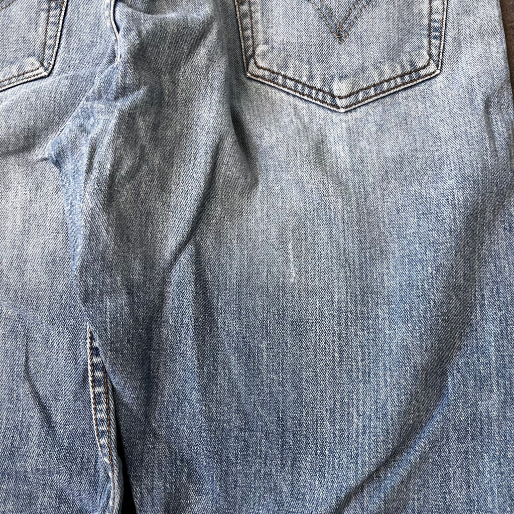 Vintage Levi's 505 Regular Fit Jeans Herren Hellblau – W36 L32