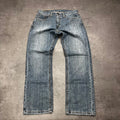Vintage Levi's 559 Straight Jeans Herren Hellblau – W30 L30