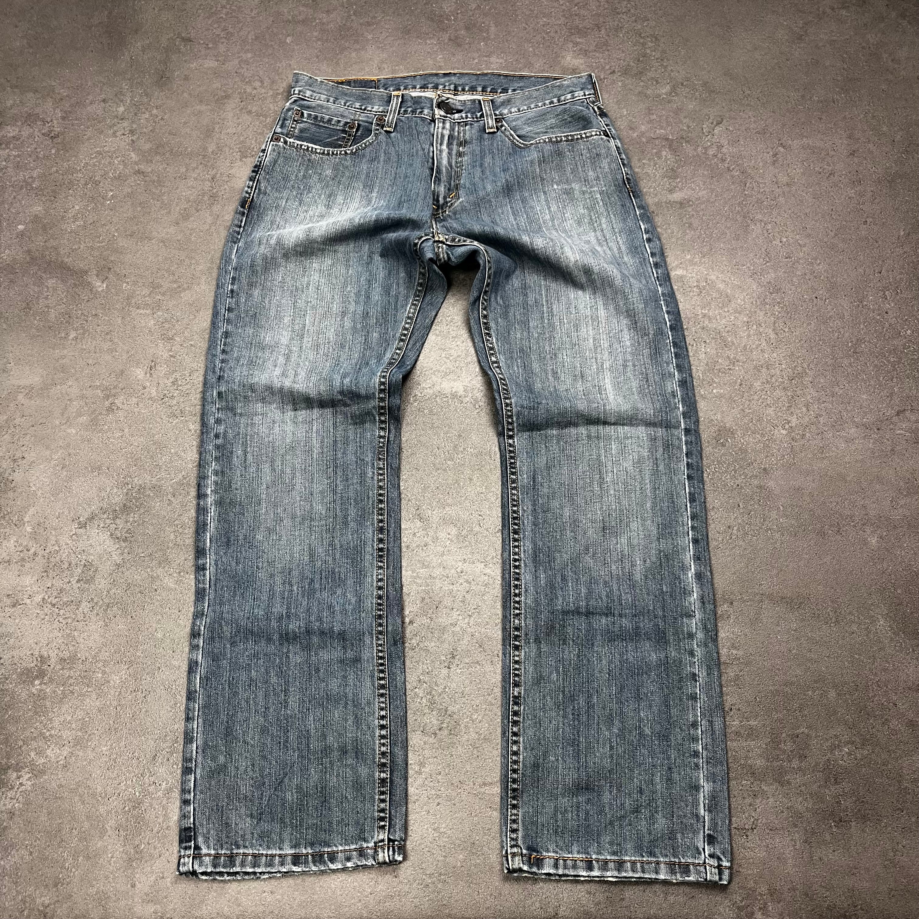 Vintage Levi's 559 Straight Jeans Herren Hellblau – W30 L30
