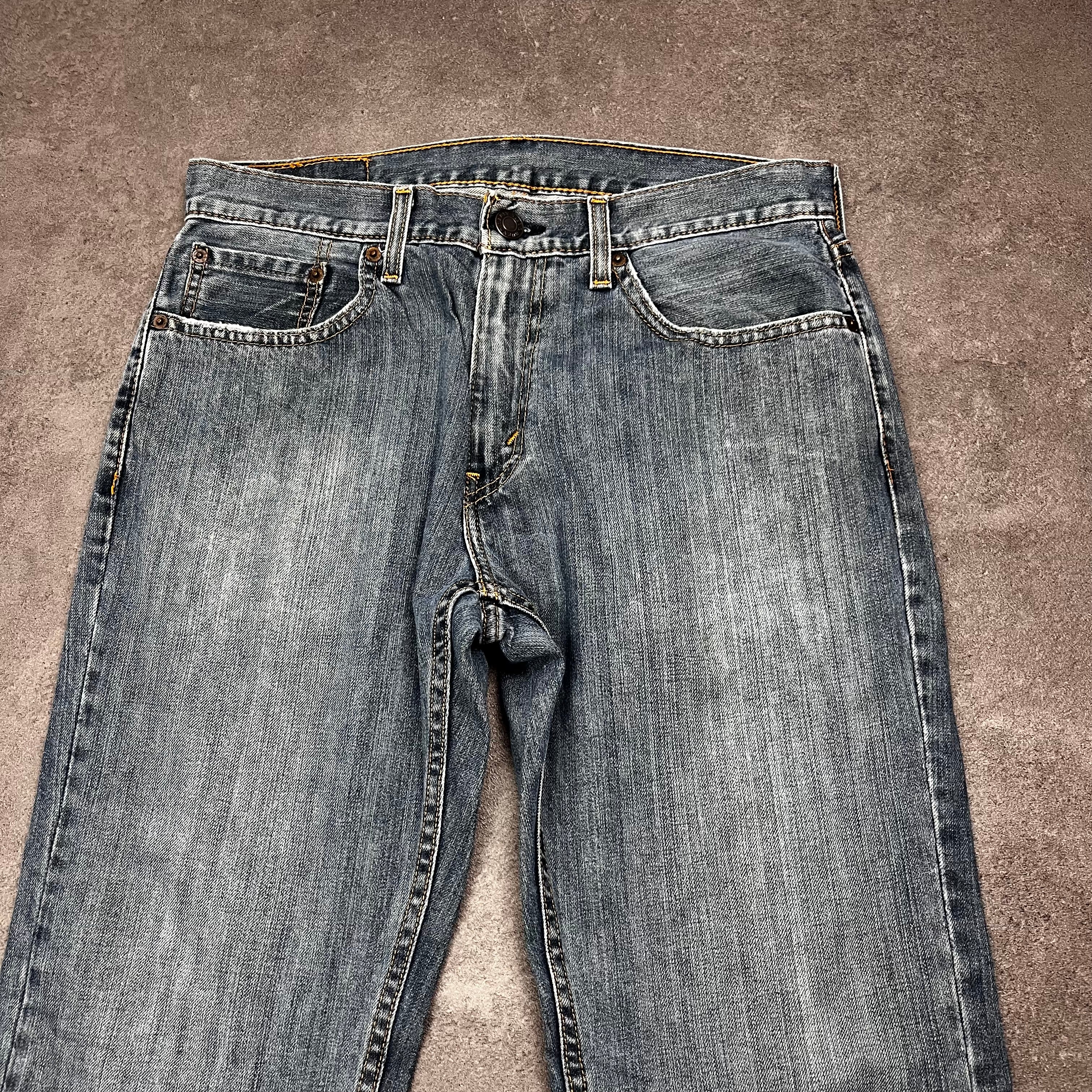 Vintage Levi's 559 Straight Jeans Herren Hellblau – W30 L30