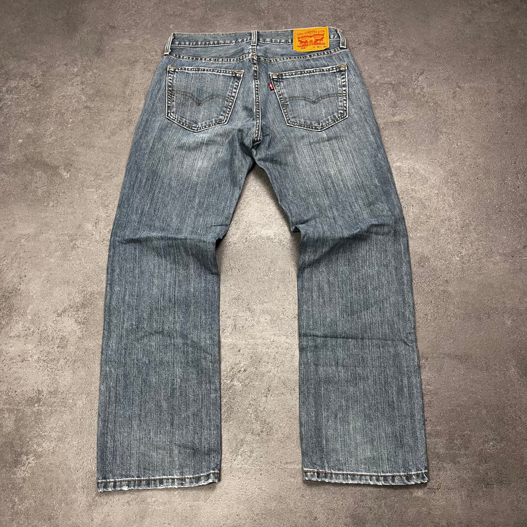 Vintage Levi's 559 Straight Jeans Herren Hellblau – W30 L30