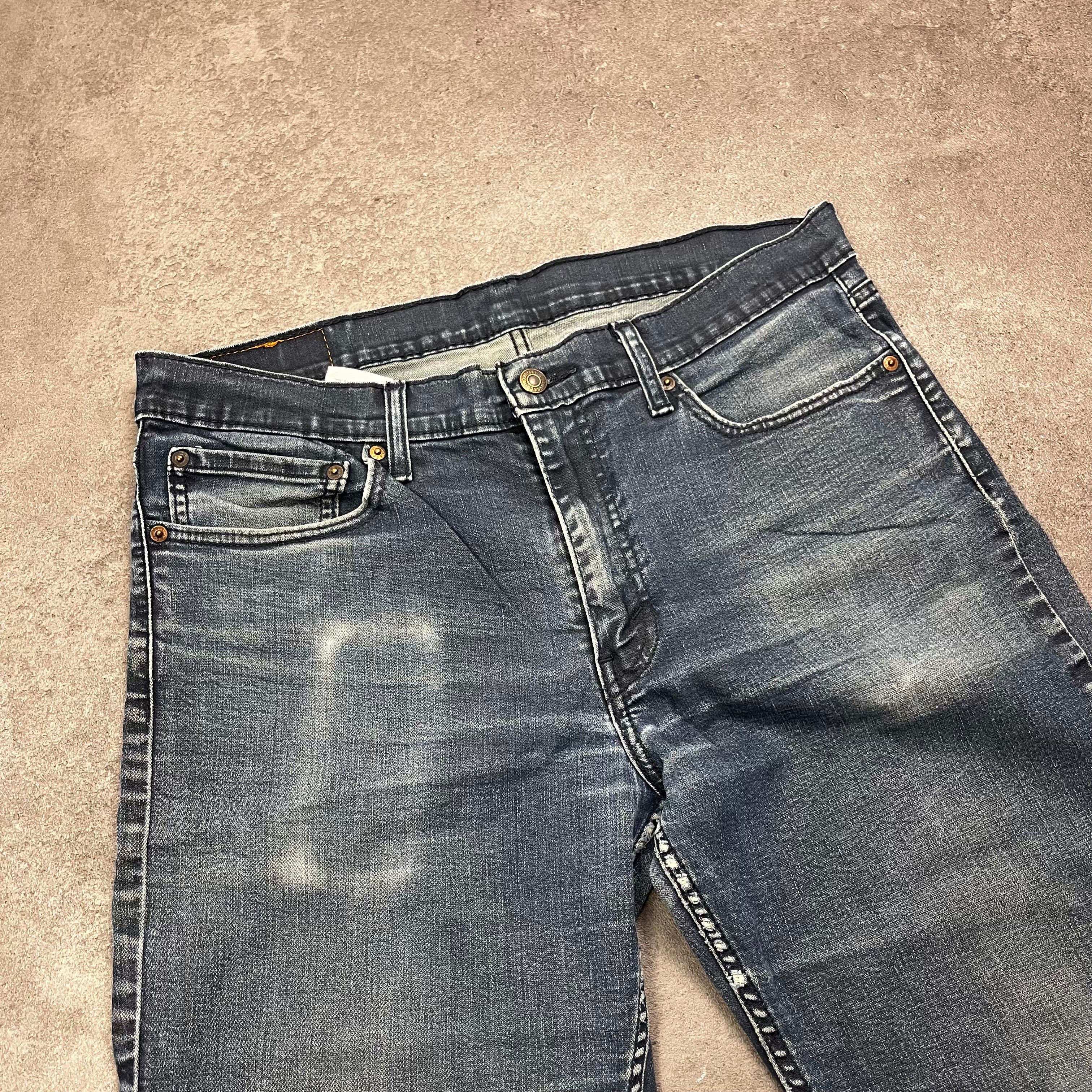Vintage Levi's 511 Slim Jeans Herren Mittelblau – W36 L34