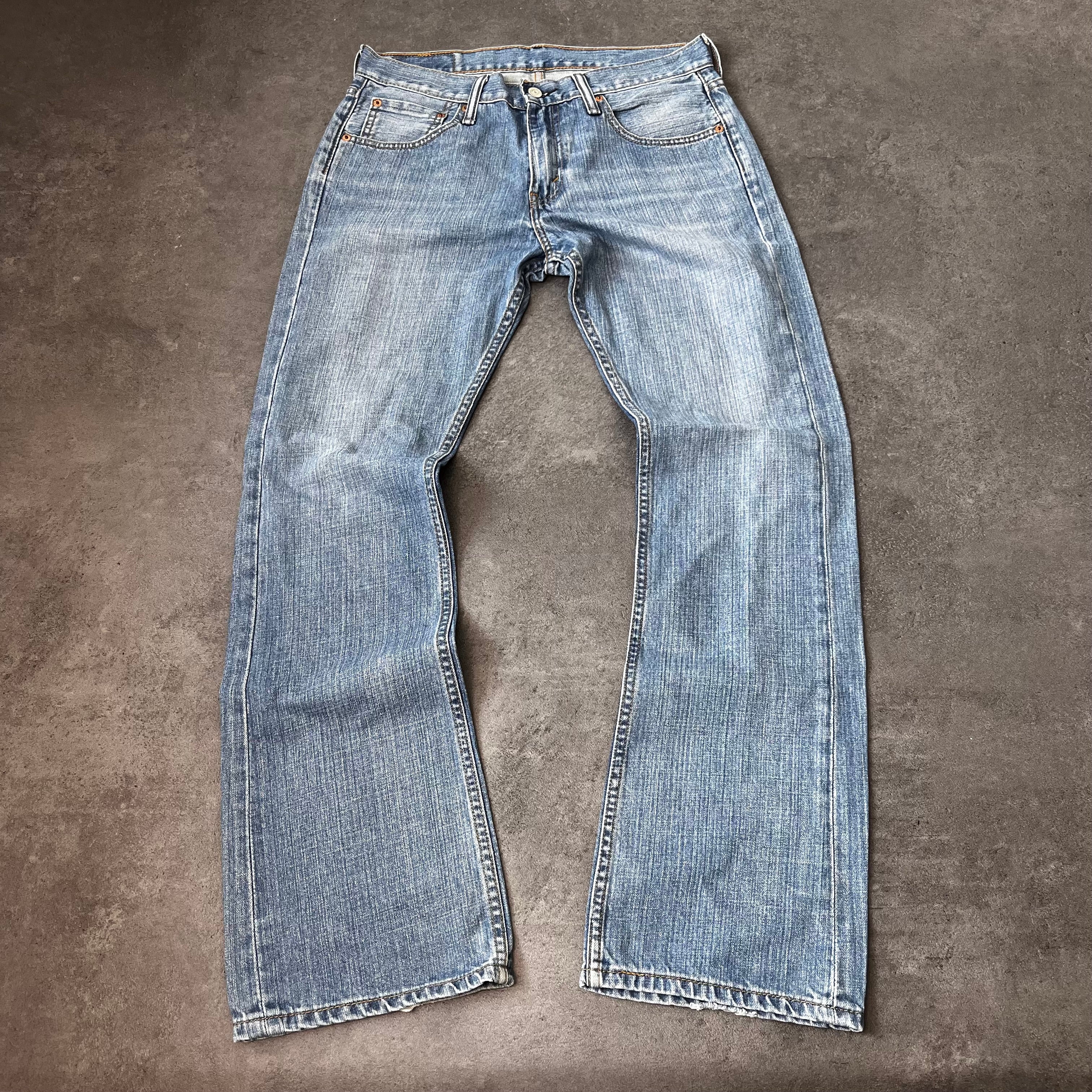 Vintage Levi's 527 Bootcut Jeans Herren Hellblau – W32 L32