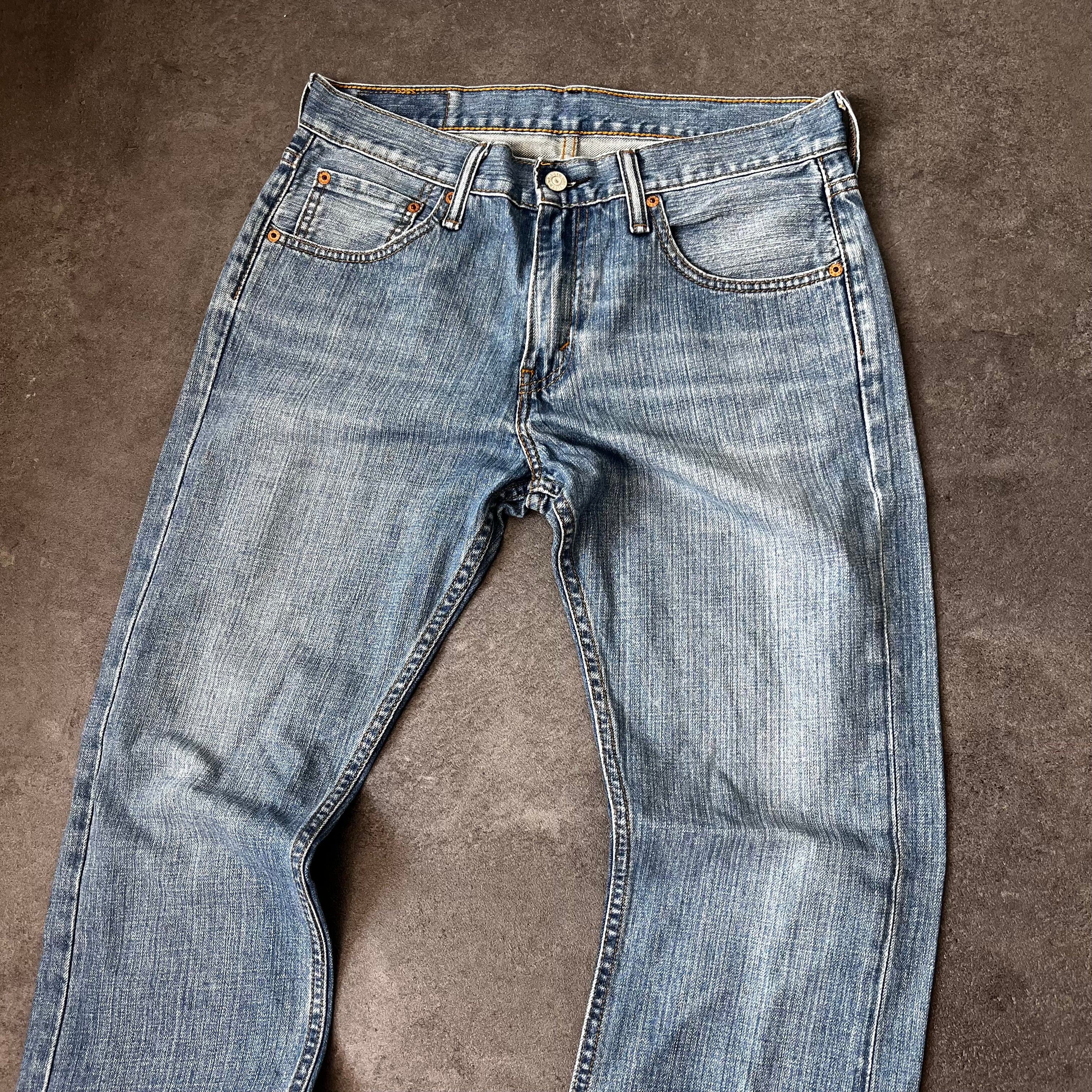 Vintage Levi's 527 Bootcut Jeans Herren Hellblau – W32 L32