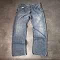 Vintage Levi's 569 Loose Straight Jeans Herren Graublau – W36 L34