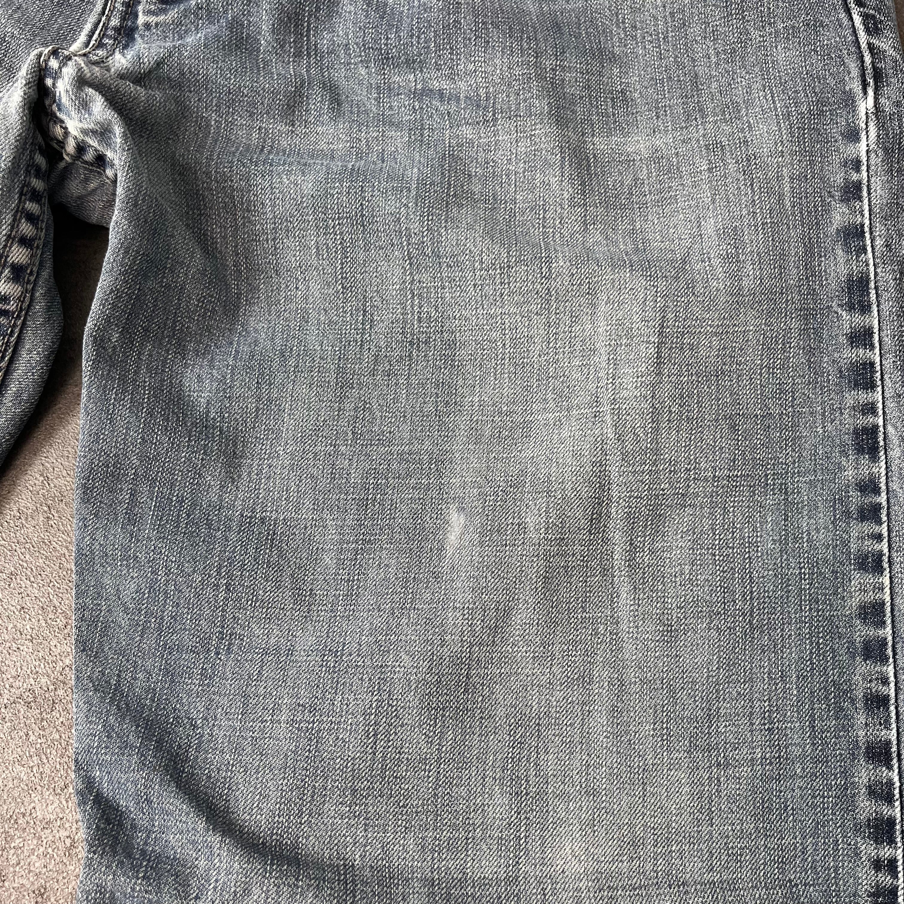 Vintage Levi's 569 Loose Straight Jeans Herren Graublau – W36 L34
