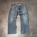 Vintage Levi's 514 Slim Straight Jeans Herren Anthrazit – W32 L30