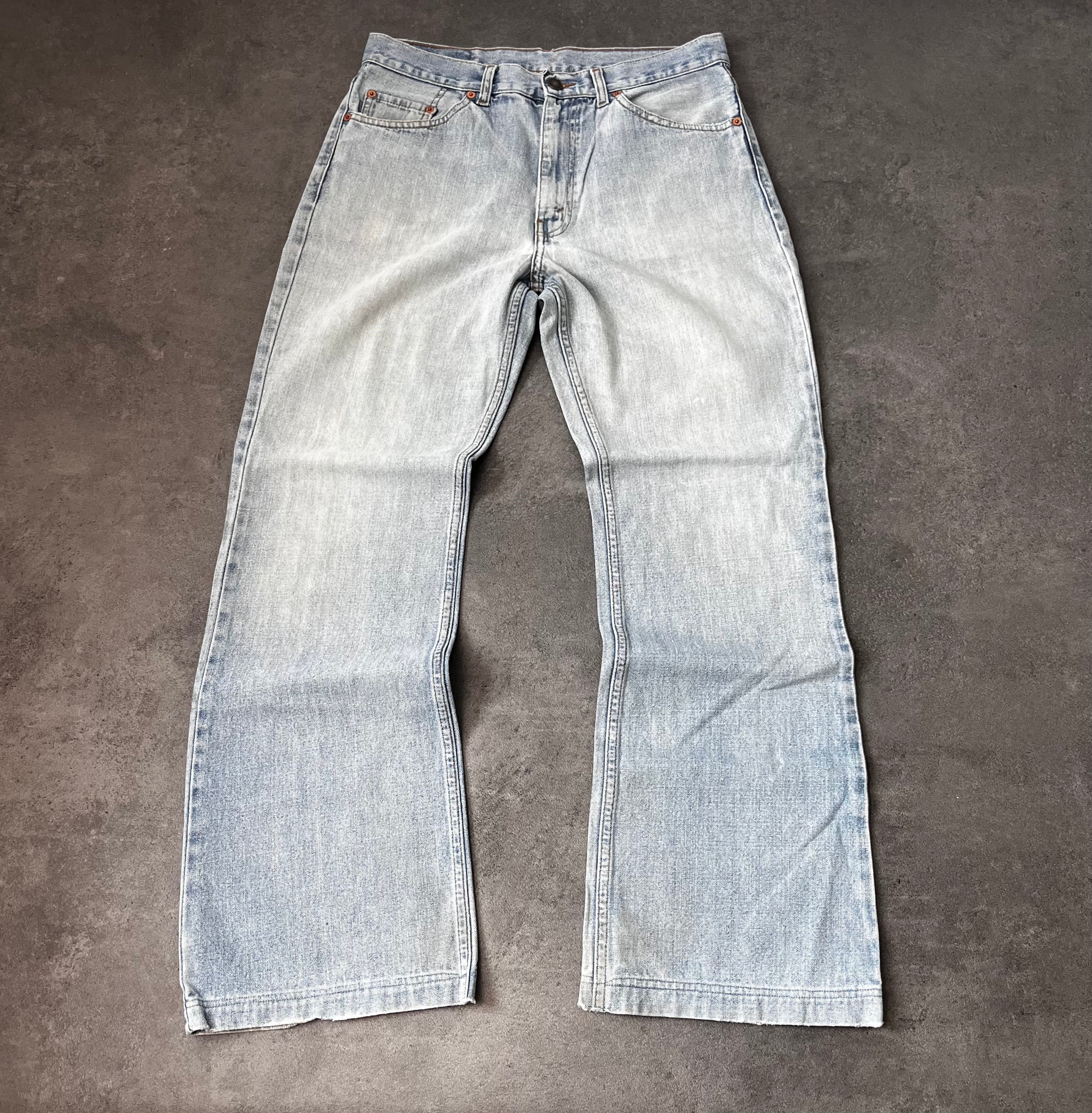 Vintage Levi's 517 Bootcut Jeans Herren Hellblau – W34 L34
