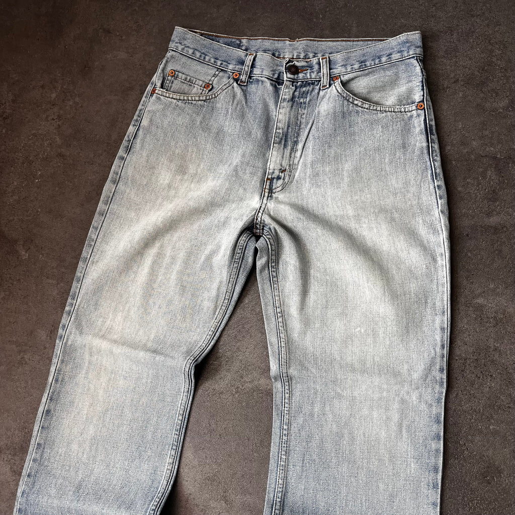 Vintage Levi's 517 Bootcut Jeans Herren Hellblau – W34 L34