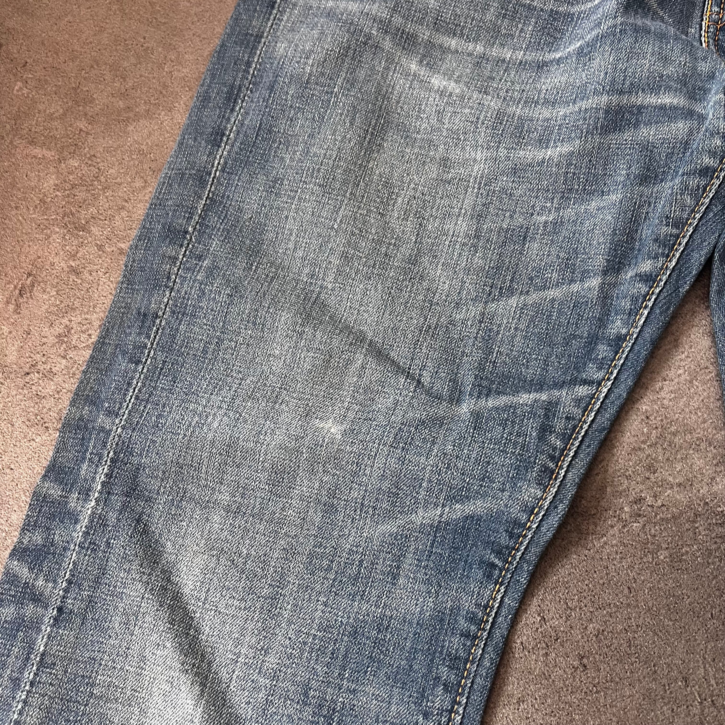 Vintage Levi's 527 Bootcut Jeans Herren Mittelblau Washed – W34 L30