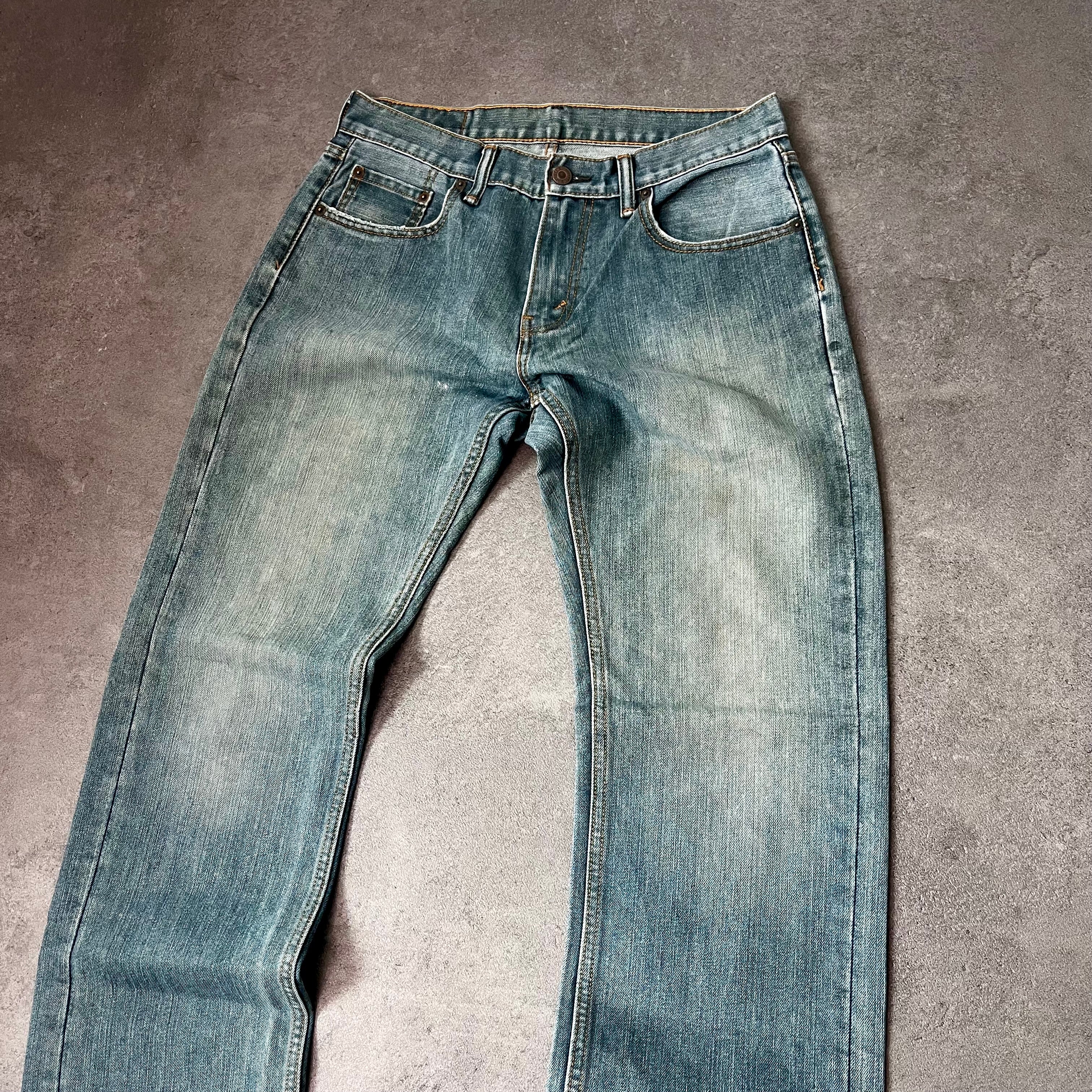 Vintage Levi's 559 Straight Jeans Herren Graublau – W30 L32