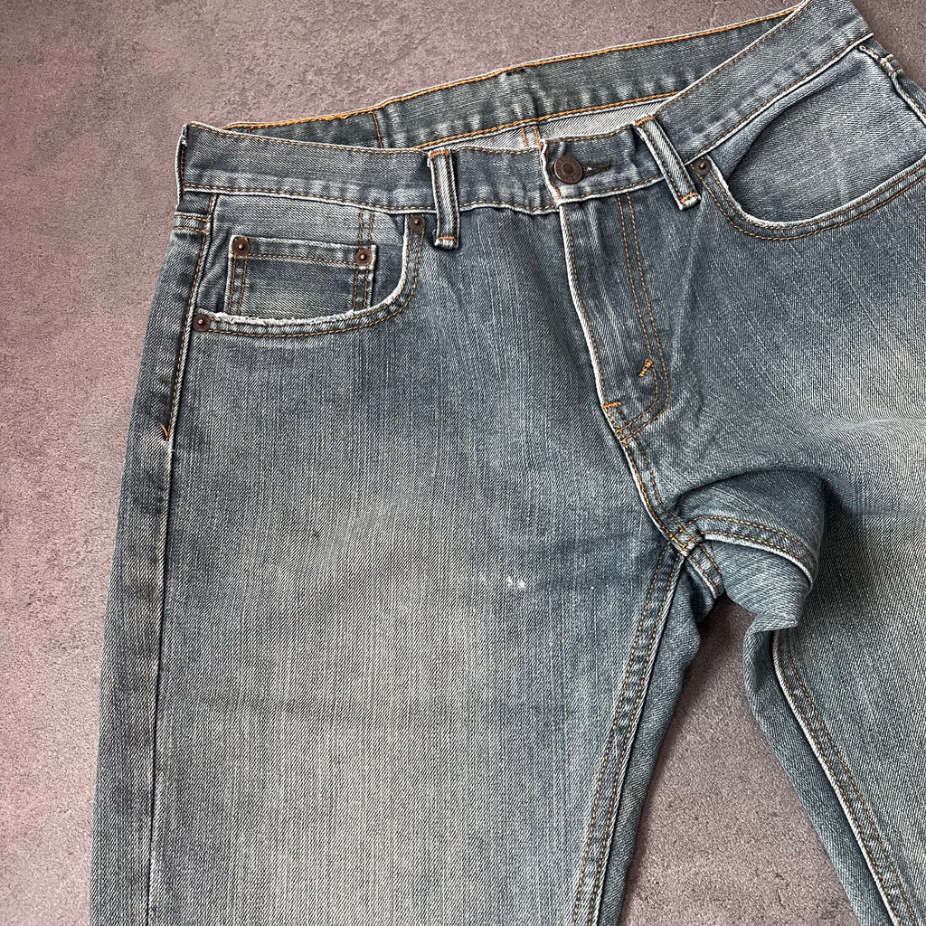 Vintage Levi's 559 Straight Jeans Herren Graublau – W30 L32