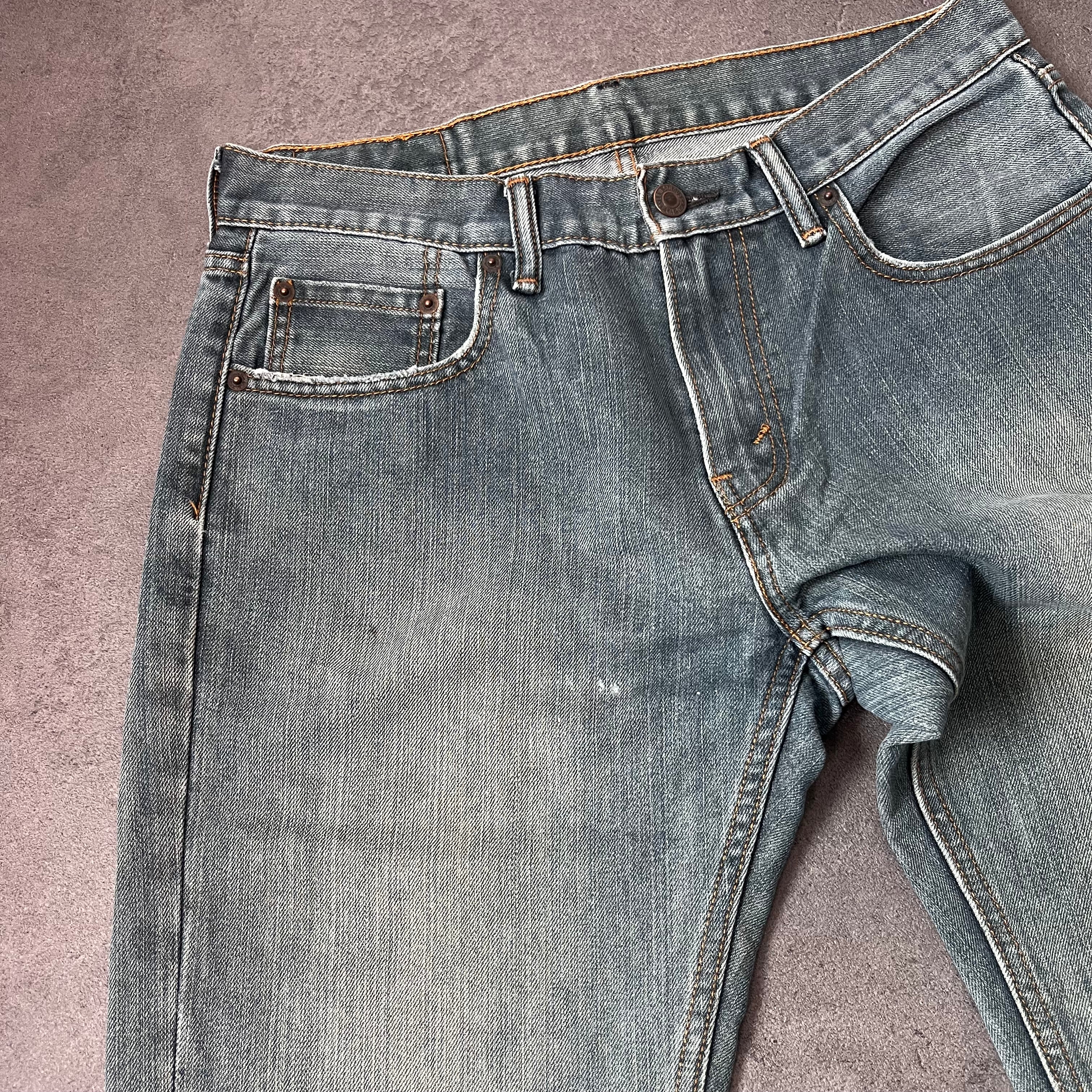 Vintage Levi's 559 Straight Jeans Herren Graublau – W30 L32