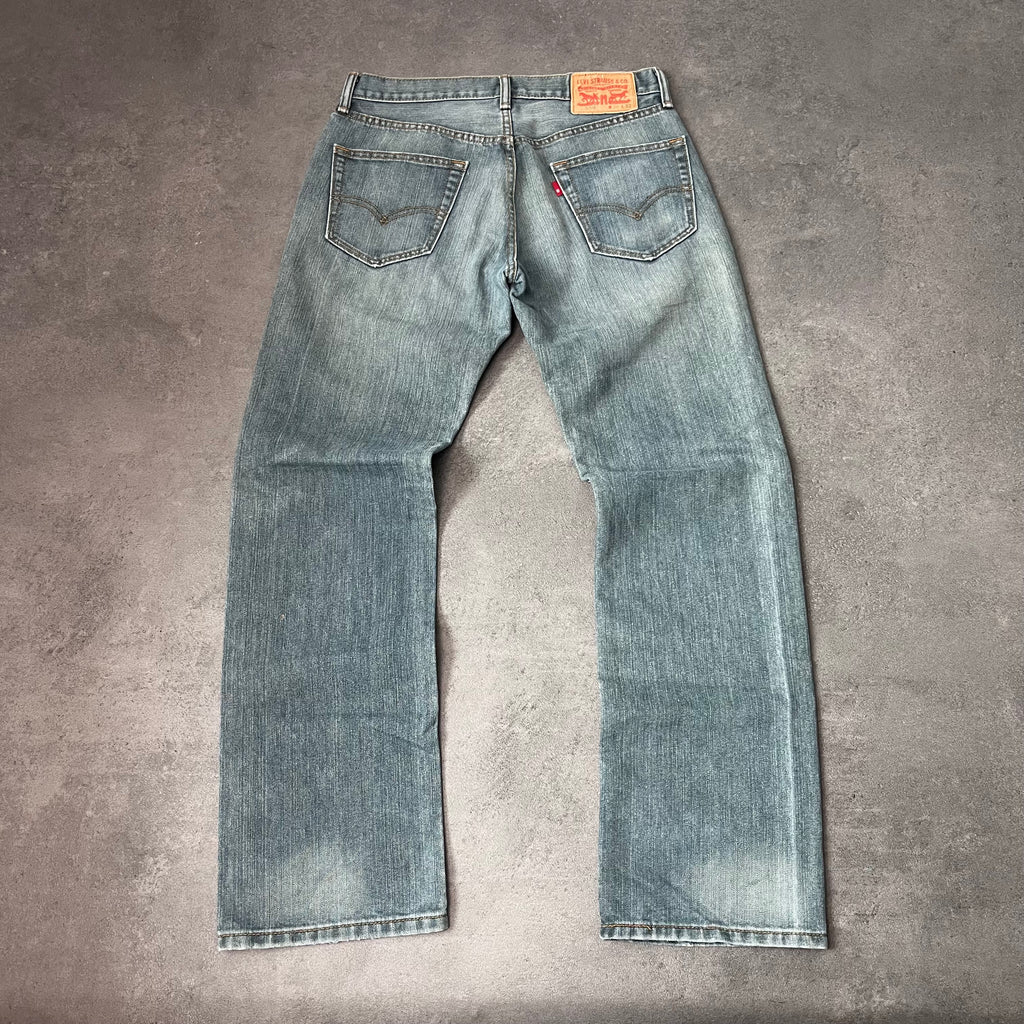 Vintage Levi's 559 Straight Jeans Herren Graublau – W30 L32