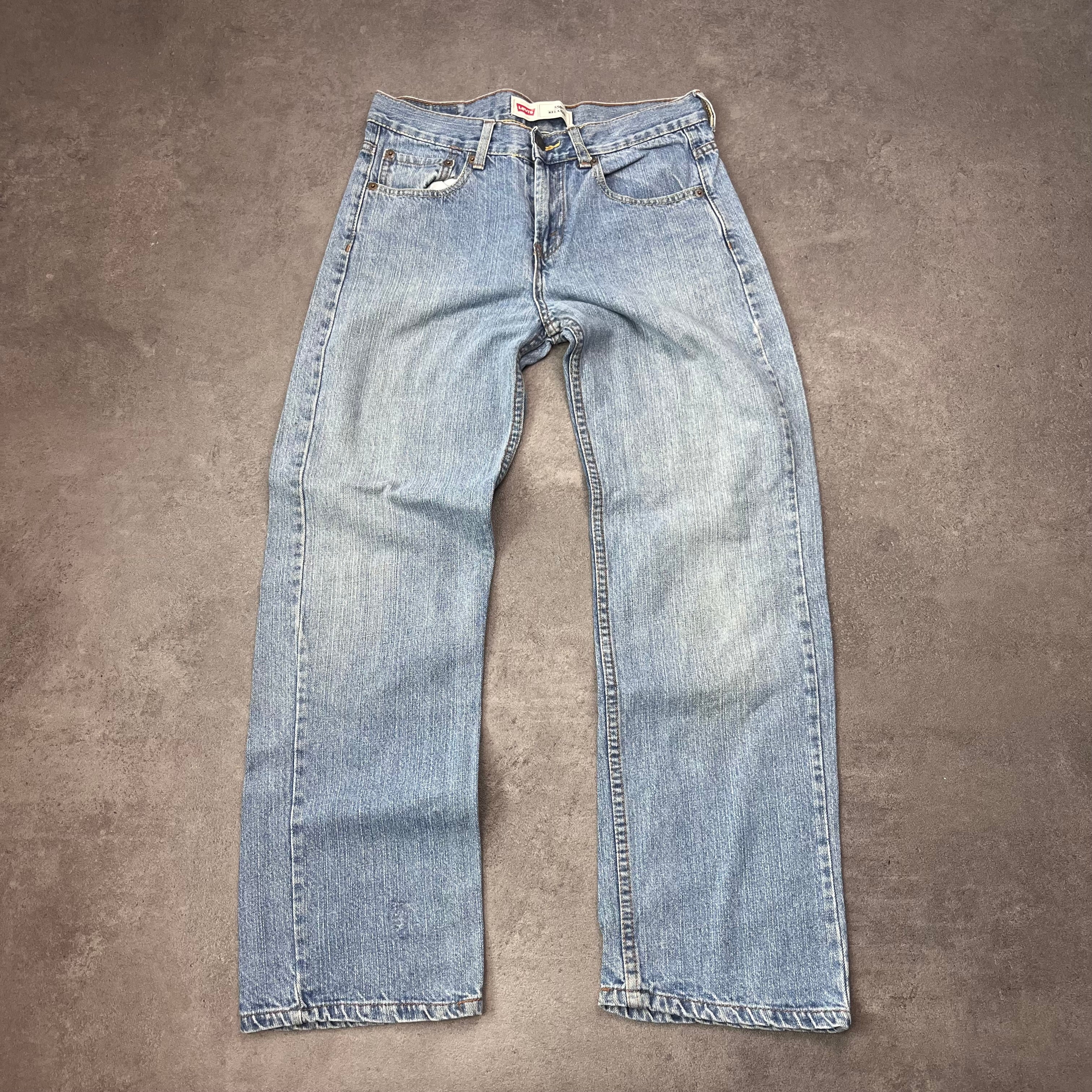 Vintage Levi's 550 Relaxed Jeans Herren Hellblau – W28 L28