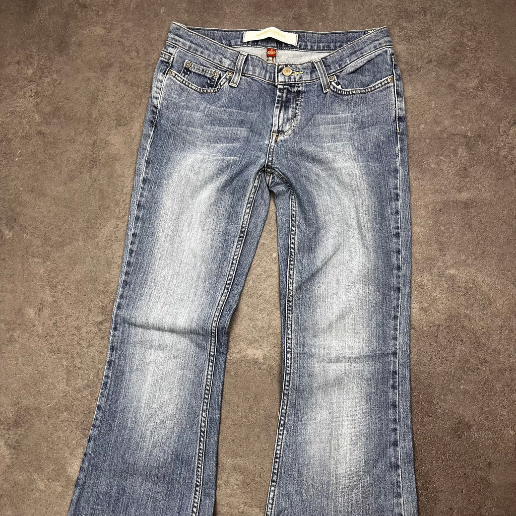 Y2K Bootcut Jeans Embroidery S
