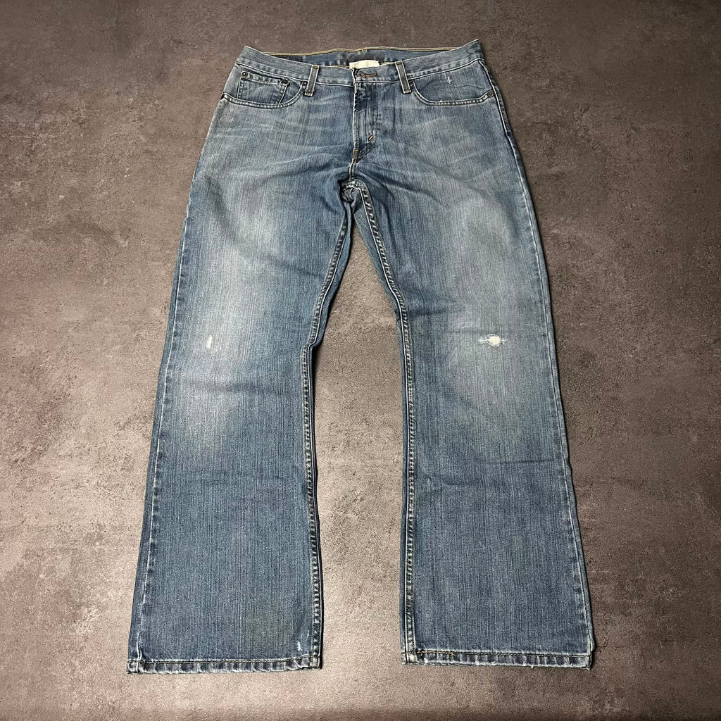 Vintage Levi's 527 Bootcut Jeans Herren Mittelblau – W34 L30