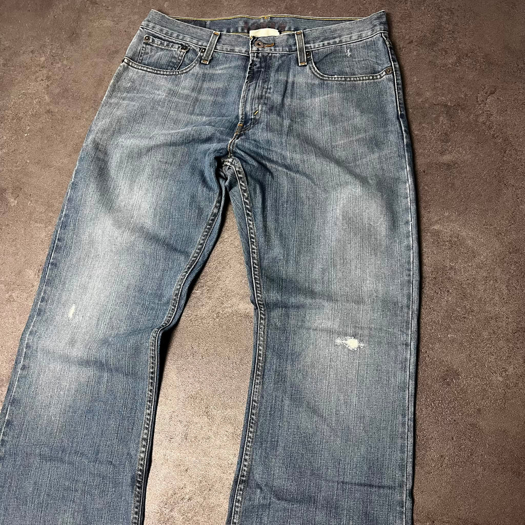Vintage Levi's 527 Bootcut Jeans Herren Mittelblau – W34 L30