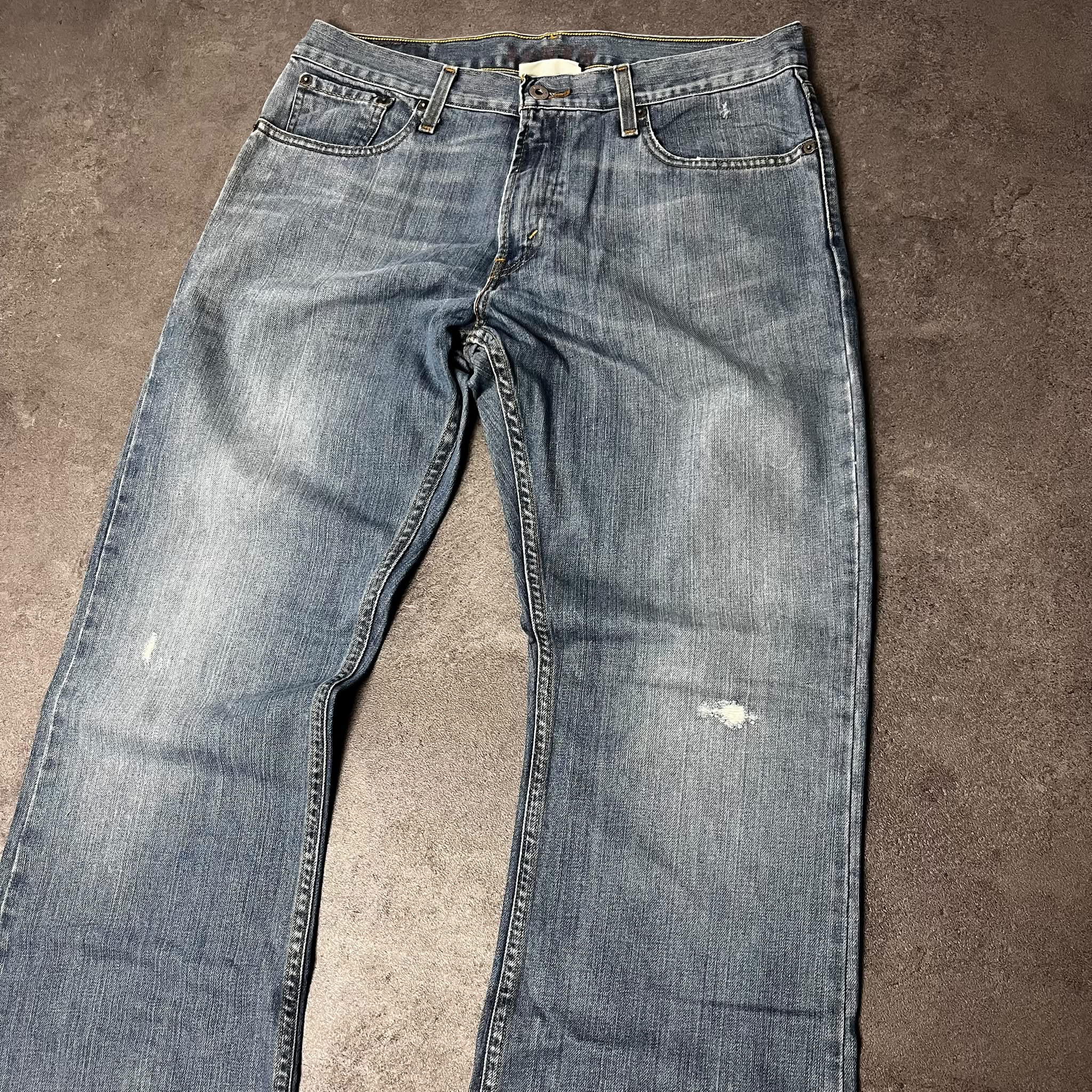 Vintage Levi's 527 Bootcut Jeans Herren Mittelblau – W34 L30